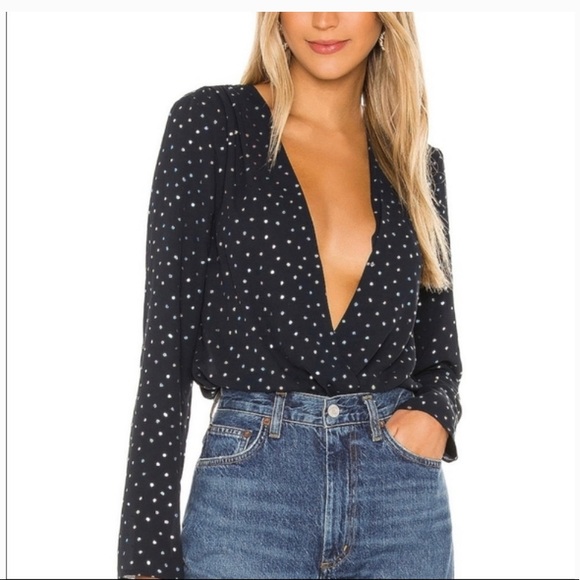 BCBG Generation Polka dot Bodysuit - Picture 2 of 2